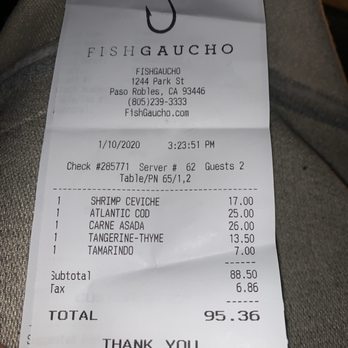 Fish Gaucho - Great server! - Mexican Near Me - Paso Robles, California Fish Gaucho - Great server! - Mexican Near Me - Paso Robles, California