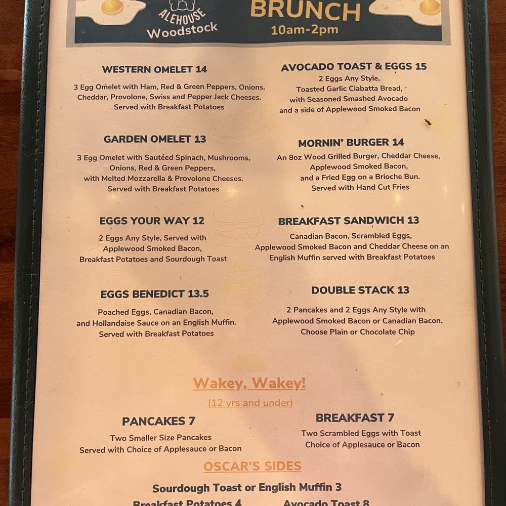 Oscar’s Alehouse - Sunday brunch menu 10-2pm with $5 drink specials - Bars Near Me - Woodstock, Maryland Oscar’s Alehouse - Sunday brunch menu 10-2pm with $5 drink specials - Bars Near Me - Woodstock, Maryland