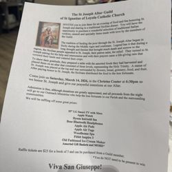St. Ignatius of Loyola Catholic Church - Raffle