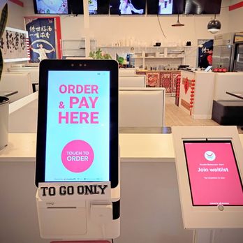Nuodle - take-out order kiosk. You can also order on the web, but their  website doesn't show this location or a link to  their menu yet. - Noodles Near Me - Kent, Washington