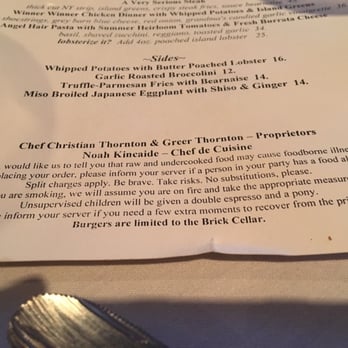 Atria - Funny menu comments about kids! - New American Near Me - Edgartown, Massachusetts Atria - Funny menu comments about kids! - New American Near Me - Edgartown, Massachusetts