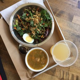 Korean Seoul Bowl and white Chicken chili Korean Seoul Bowl and white Chicken chili