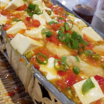 Mama Chang - Hot chili oil flounder fish w. tofu - Chinese Near Me - Fairfax, Virginia
