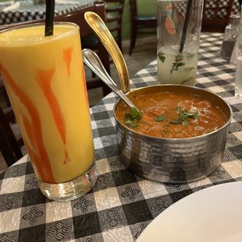 Saheb Indian Bistro - Mango Lassi and chicken Tikka Masala - Indian Near Me - Midlothian, Virginia Saheb Indian Bistro - Mango Lassi and chicken Tikka Masala - Indian Near Me - Midlothian, Virginia