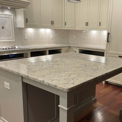 Onyx Marble & Granite - Azul Delicatus Granite Kitchen