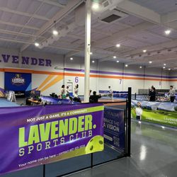 Indoor pickleball courts