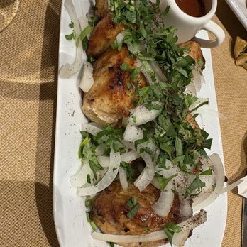 Chicago Diplomat Cafe - Chicken skewers - Modern European Near Me - Chicago, Illinois
