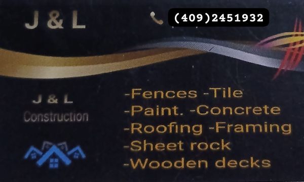 J&L Construction Logo