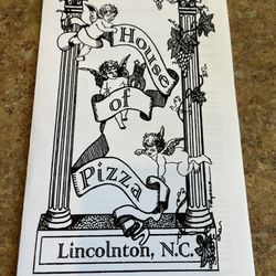 House of Pizza Restaurant - Menu