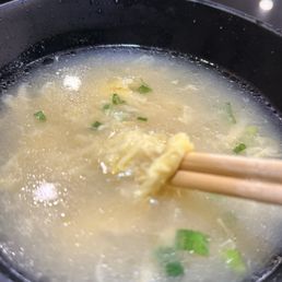 Egg drop soup Egg drop soup