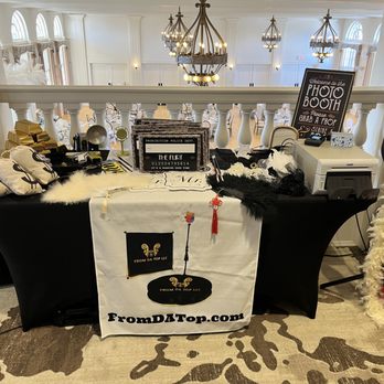 From DA Top - Our Premium Prop Table - Photo Booth Rentals Near Me