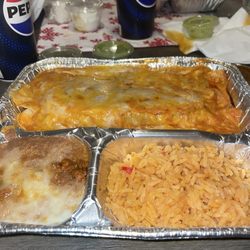 Burrito plate