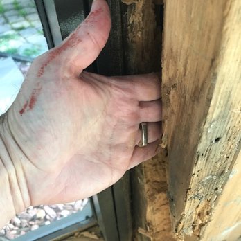 Fitch Construction - Soaked and Rotted wood exposed - Windows Installation Near Me - Fairport, New York