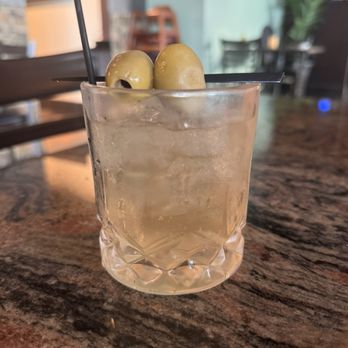 Trattoria Di Bernardone - Titos dirty martini on the rocks - iykyk - Italian Near Me - Saint Johns, Florida Trattoria Di Bernardone - Titos dirty martini on the rocks - iykyk - Italian Near Me - Saint Johns, Florida