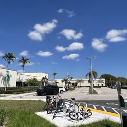 Boca Raton Airport - Bike rack so you can bike in.