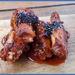 PorterHouse - Coke fried chicken wings