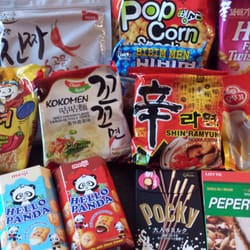 Kim Bros Oriental Market - From my most recent shopping trip. Mostly yummy snacks :)
