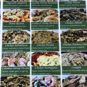 Win-Spuntino - More pics of different pastas on the menu - Italian Near Me - Honolulu, Hawaii