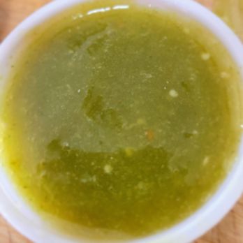 J & J Mexican Food - Cilantro-based salsa - with some kick! - Mexican Near Me - Spring Valley, California J & J Mexican Food - Cilantro-based salsa - with some kick! - Mexican Near Me - Spring Valley, California