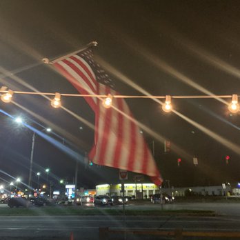 Brainfreezerz - an american flag flying in the night - Ice Cream & Frozen Yogurt Near Me - Altoona, Pennsylvania