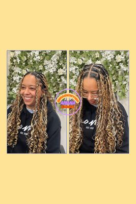Goddess Braids - Hi, I’m Ariana Todman, the proud owner of **Braided ByHer** ✨, established in June 2023. As the oldest sister to three girls, I’ve spent over 10 years braiding hair of all textures 👧🏾👱🏽♀️👩🏽🦱, perfecting my craft along the way. What I love most about my work is helping clients of all ages and backgrounds feel more confident and beautiful in their own skin 💁🏾♀️💖. Goddess Braids - Hi, I’m Ariana Todman, the proud owner of **Braided ByHer** ✨, established in June 2023. As the oldest sister to three girls, I’ve spent over 10 years braiding hair of all textures 👧🏾👱🏽♀️👩🏽🦱, perfecting my craft along the way. What I love most about my work is helping clients of all ages and backgrounds feel more confident and beautiful in their own skin 💁🏾♀️💖.