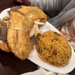 So good! El Jibarito Sandwich