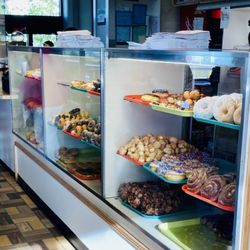 Donut Heaven - Donut selections on display