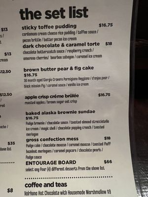 Menu photo 4 Gross Confection Bar Portland, ME