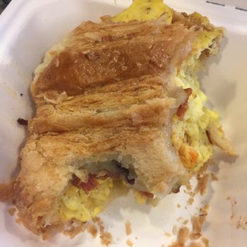One House Bakery - All day breakfast croissant with bacon - Bakeries Near Me - Benicia, California One House Bakery - All day breakfast croissant with bacon - Bakeries Near Me - Benicia, California