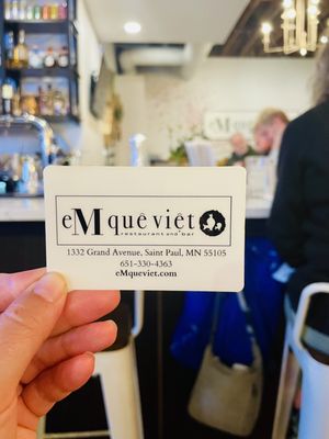 eM Que Viet Restaurant and Bar by null