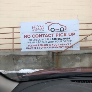 HOM Furniture - Pickup sign - Furniture Stores Near Me - St. Cloud, Minnesota