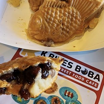 K Bites Boba - Boonguh Bbang ( Fish- shaped pastry with red bean filling) - Bubble Tea Near Me - Los Angeles, California K Bites Boba - Boonguh Bbang ( Fish- shaped pastry with red bean filling) - Bubble Tea Near Me - Los Angeles, California