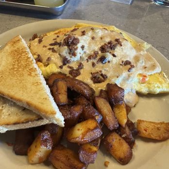 Brunch Snob - Cajun Shrimp Omelette - Breakfast & Brunch Near Me - Phoenix, Arizona