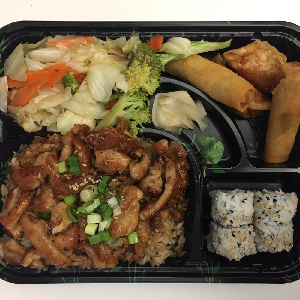 Chicken teriyaki bento box Chicken teriyaki bento box