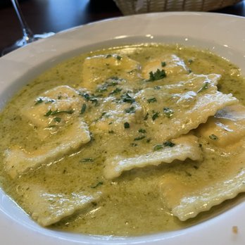 Martin's Restaurant - Sun Dried Ravioli with the Pesto sauce - Mexican Near Me - Cayucos, California