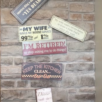 Riverview Diner - Hilarious wall decals. Still cracks me up everytime we dine here. - American Near Me - Montgomery, Illinois