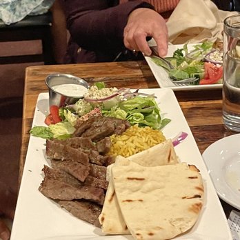 Tree House Cafe - Gyro Platter - Mediterranean Near Me - Carmel, California Tree House Cafe - Gyro Platter - Mediterranean Near Me - Carmel, California