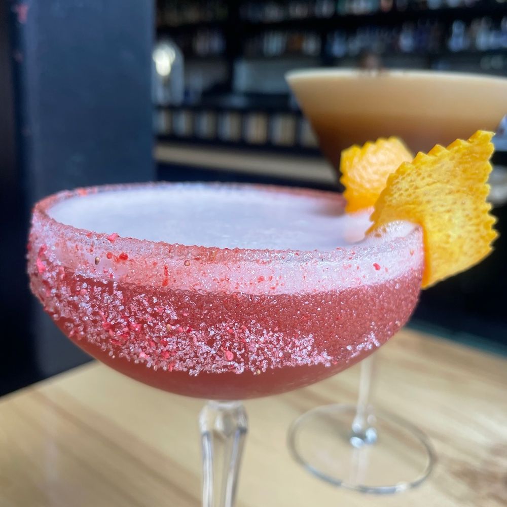 Bittersweet - Champagne & Gummy Bears cocktail - Coffee & Tea Near Me - Raleigh, North Carolina Bittersweet - Champagne & Gummy Bears cocktail - Coffee & Tea Near Me - Raleigh, North Carolina