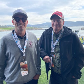 Pebble Beach Golf Links - Ryan and Jim... enjoying the golf - Golf Near Me - Pebble Beach, California