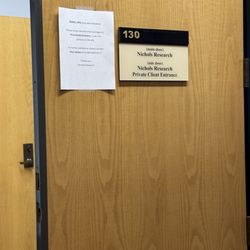 Nichols Research - Front door of their office