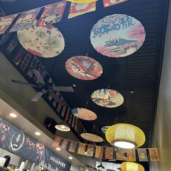 Kiichi Ramen - Seating area decorations - Ramen Near Me - Durham, North Carolina Kiichi Ramen - Seating area decorations - Ramen Near Me - Durham, North Carolina