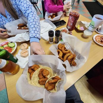 Shrimp N Stuff - Shrimp tacos onion rings more shrimp Bourdain balls beer ect. - Seafood Near Me - Galveston, Texas Shrimp N Stuff - Shrimp tacos onion rings more shrimp Bourdain balls beer ect. - Seafood Near Me - Galveston, Texas