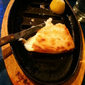 Pithari Taverna - Saganaki (fried cheese) yum! - Greek Near Me - Highland Park, New Jersey Pithari Taverna - Saganaki (fried cheese) yum! - Greek Near Me - Highland Park, New Jersey
