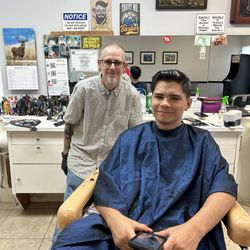 Atlantis Barbers - Phil did an awesome job on my Grandson's Bradley's hair. He has been cutting his hair since he was 2yrs old. He is 16 now.