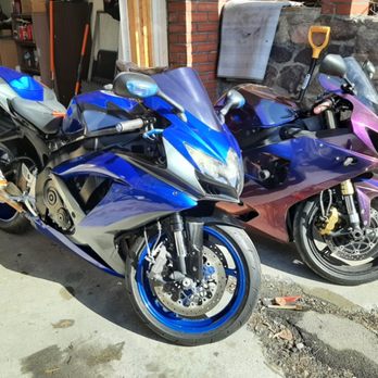 Wrapride - Two brothers (GSX-R750's) from another mother! - Vehicle Wraps Near Me - Calgary, Alberta