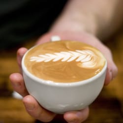 Barista's Daily Grind - Kearney - Care for a little latte art?