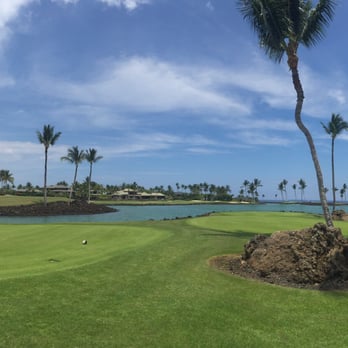 Mauna Lani Resort Golf - One of the many beautiful holes - Golf Near Me - Kamuela, Hawaii