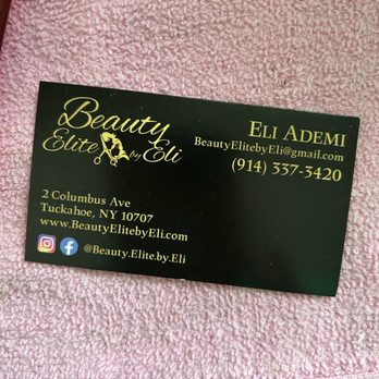Beauty Elite By Eli - Here is the business card for your convenience! - Hair Salons Near Me - Eastchester, New York Beauty Elite By Eli - Here is the business card for your convenience! - Hair Salons Near Me - Eastchester, New York