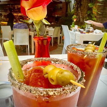 Coco's Kitchen - Beautiful spicy Bloody Mary - Breakfast & Brunch Near Me - Puerto Vallarta, JAL