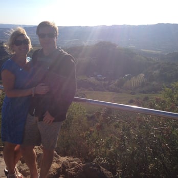 My Napa Valley Driver - The view from the top of Repris, a unique and awesome perk of this winery visit. Thanks for setting this up Nick! - Wine Tours Near Me My Napa Valley Driver - The view from the top of Repris, a unique and awesome perk of this winery visit. Thanks for setting this up Nick! - Wine Tours Near Me